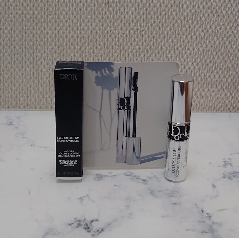 Dior Diorshow Iconic Overcurl Mascara Black Travel Mini Size .14 oz